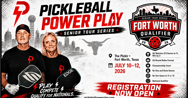SENIOR Tour Pickleball Power Play @ Picklr Fort Worth